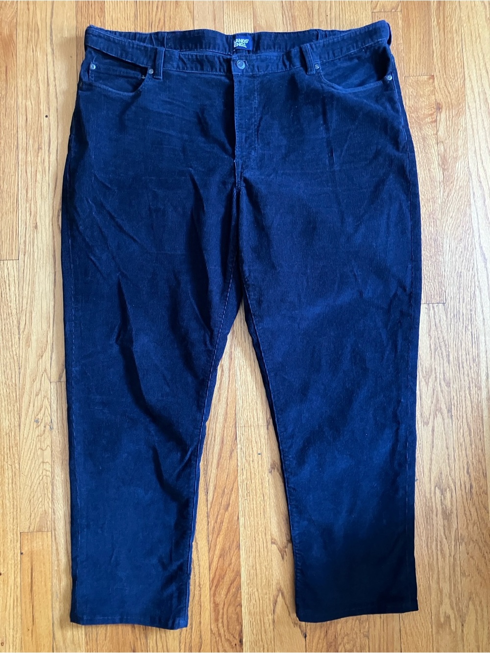 Lands’ End blue corduroy pants